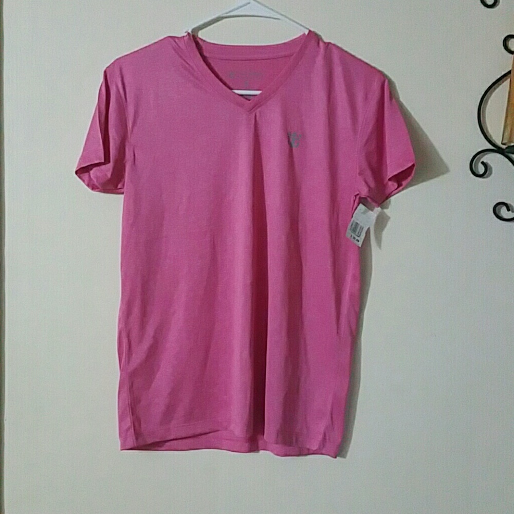Pink Sport Gym Yoga Shirt Sz S Royal Caribbean